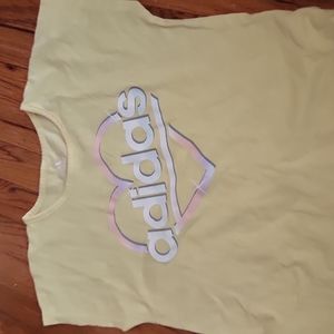 Adidas girl shirt  size l